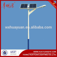 powder coated and galvanized solar energy lighting pole